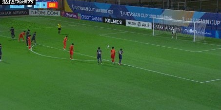 【U17亚洲杯】布尼亚明替补传射 中国2比0泰国